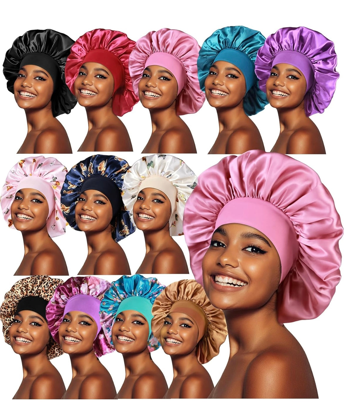 Silk Hair Bonnets
