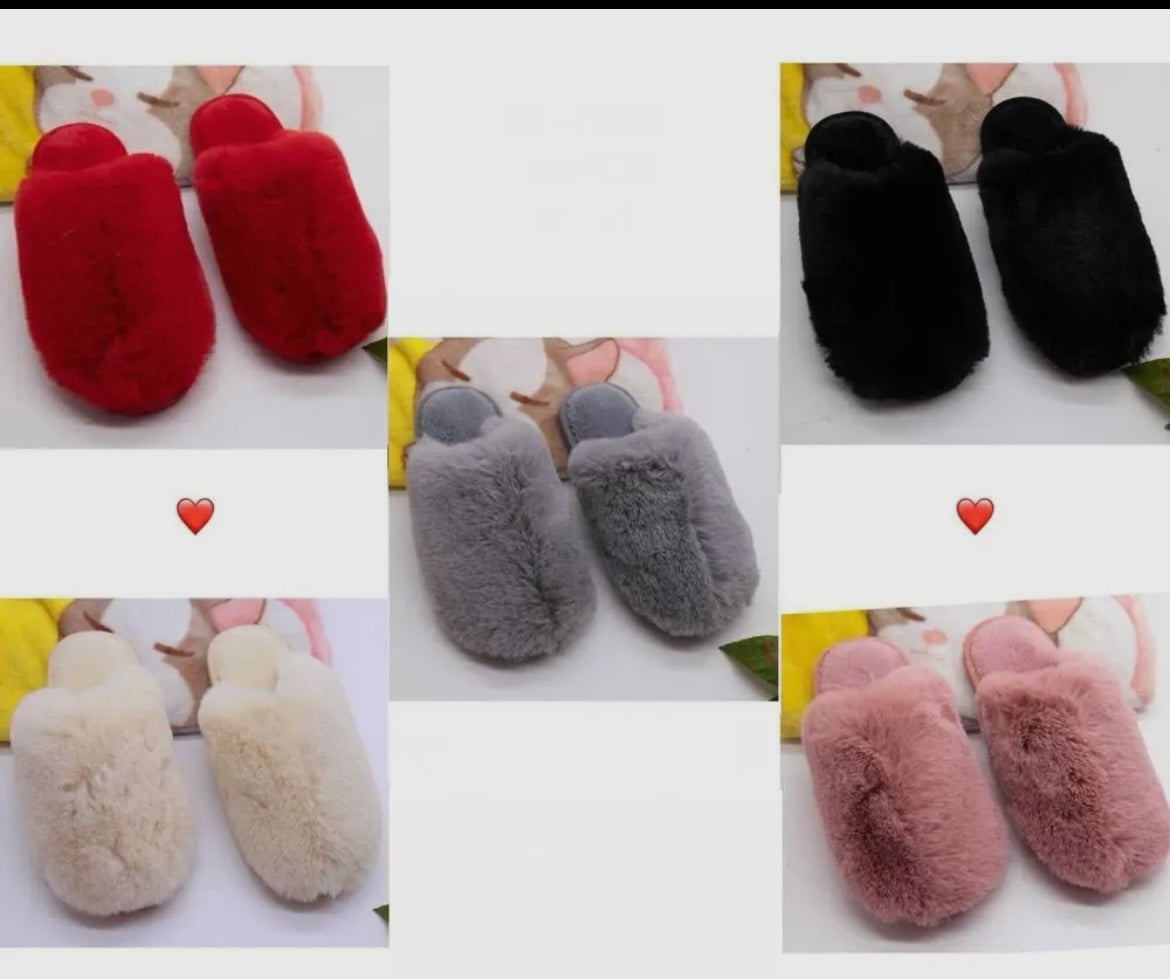 Plush Slippers