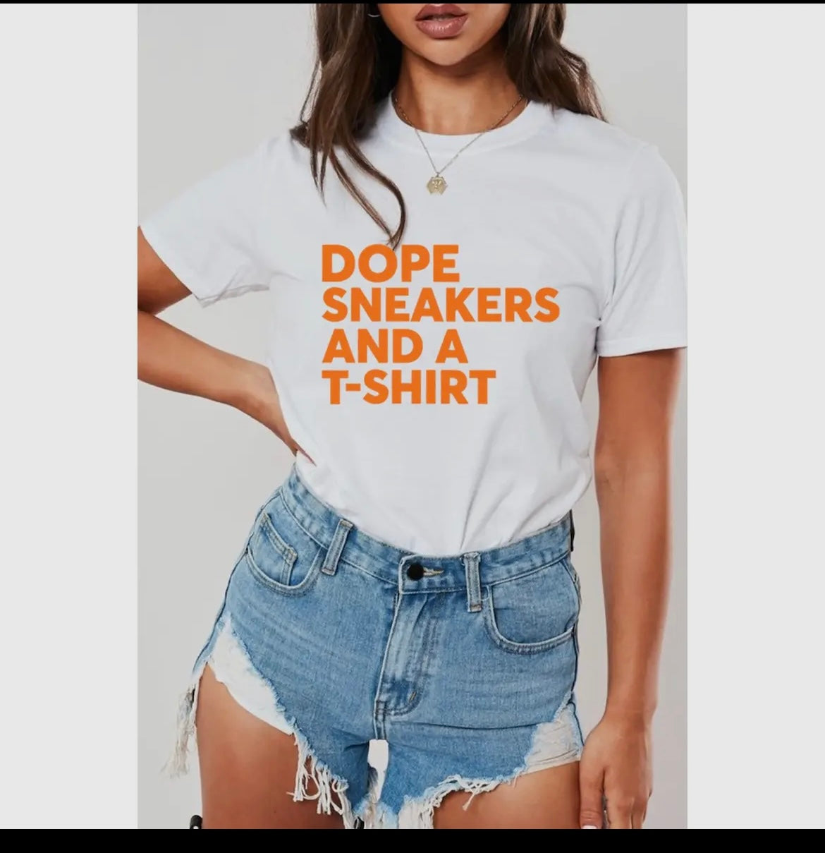 Unisex Dope Sneakers and T-Shirt