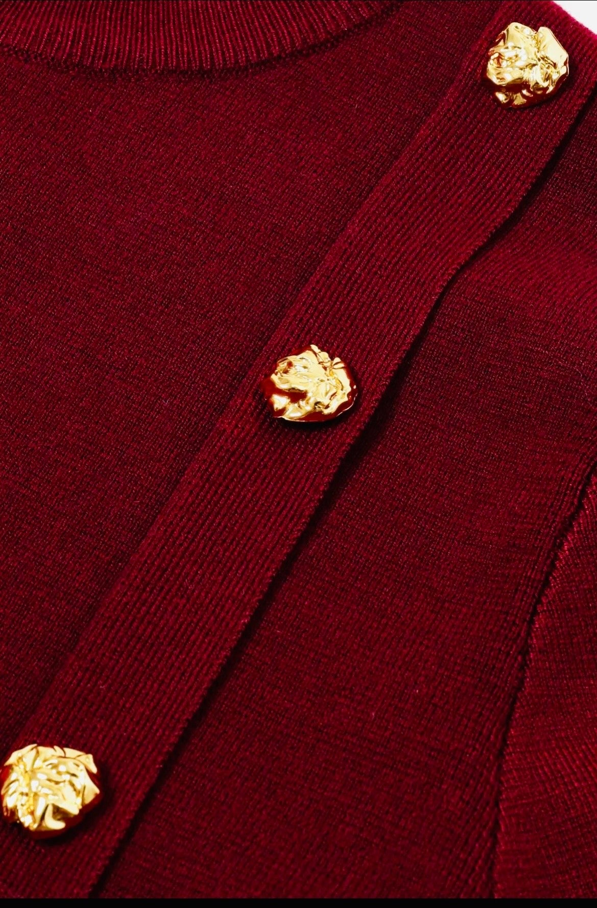 Burgundy Rush Sweater