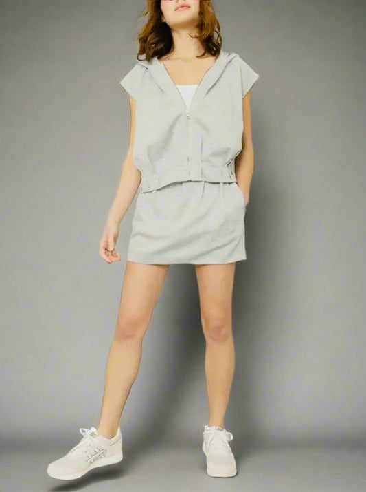 The Never Failed Hoodie and Skirt Set