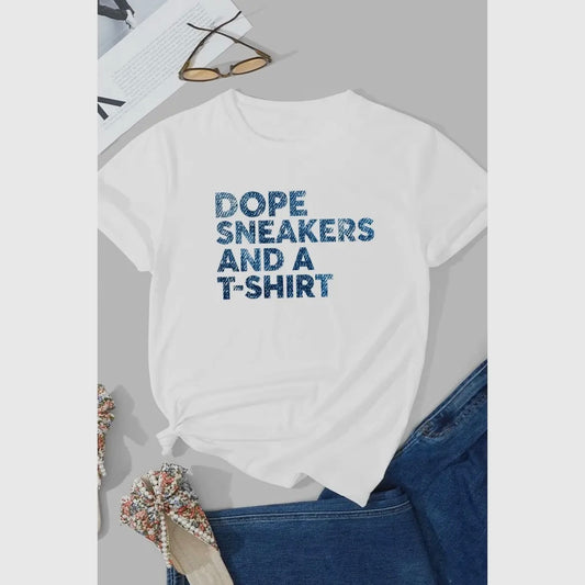 Unisex Dope Sneakers and T-Shirt