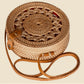 Round Rattan Bag