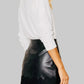 The Show Stopper Faux Leather Mini Skirt