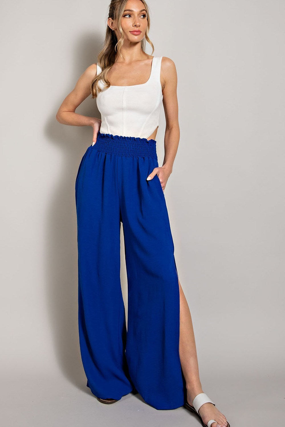 With a Twist Wide Leg Pants