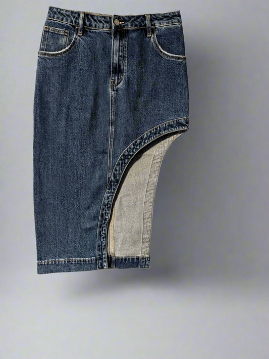 One of a Kind Denim Skirt