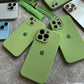 iPhone Camera Protection Silicone Case (Matcha Green)