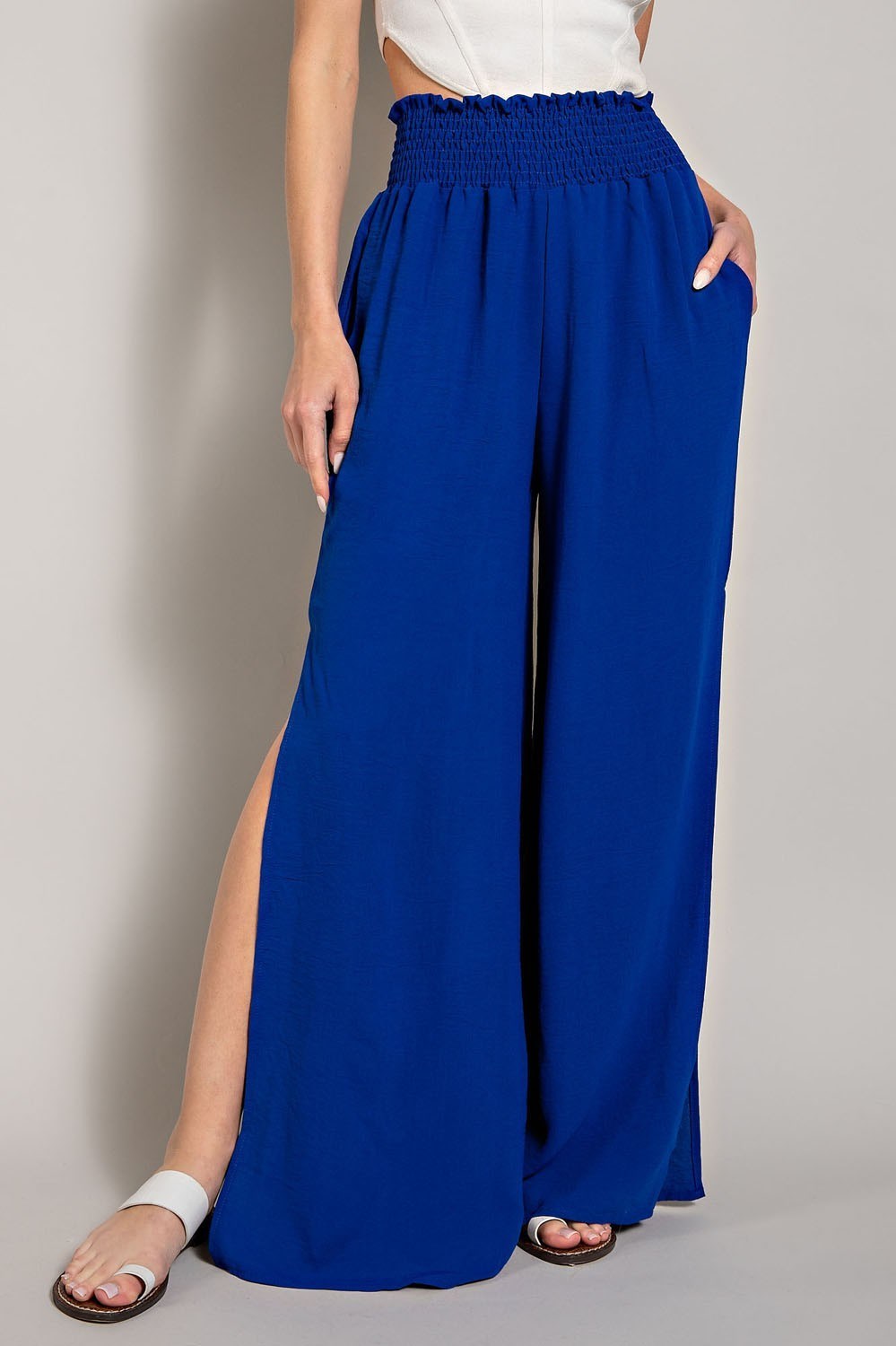 With a Twist Wide Leg Pants