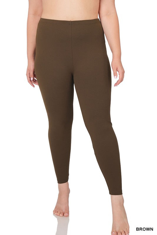 Plus Size Comfy Cotton Leggings