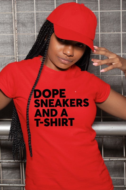 Unisex Dope Sneaker and T-shirt