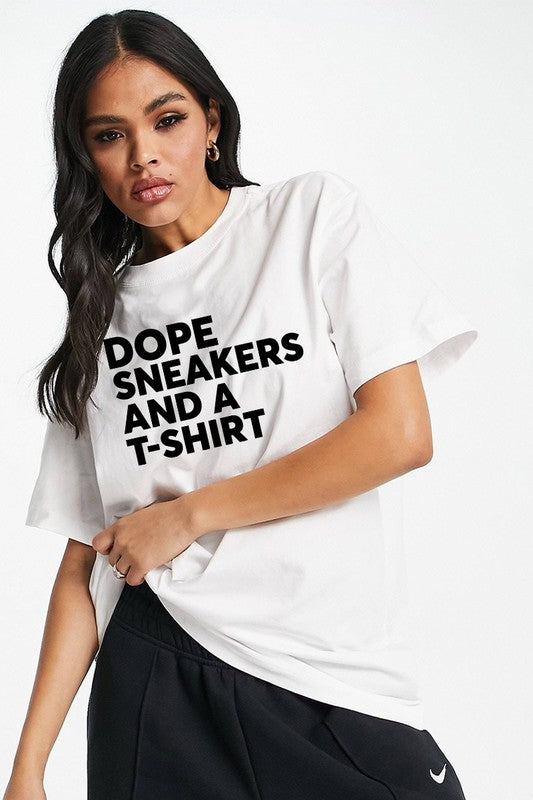 Unisex Dope Sneaker and T-Shirt