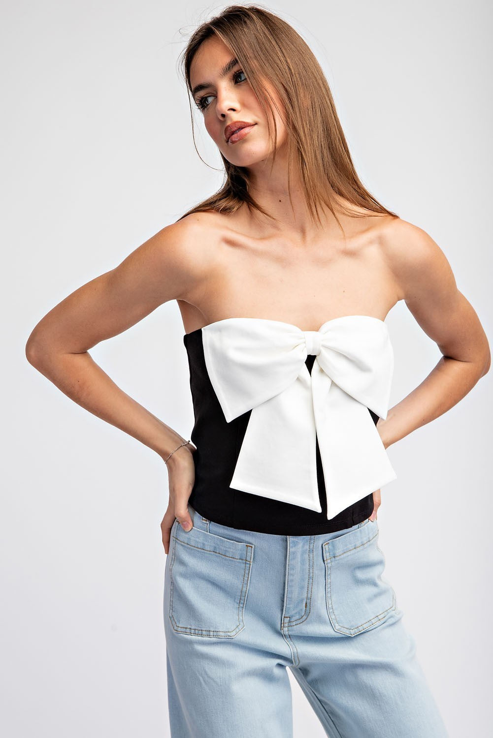 Beauty Bowtie Tube Top