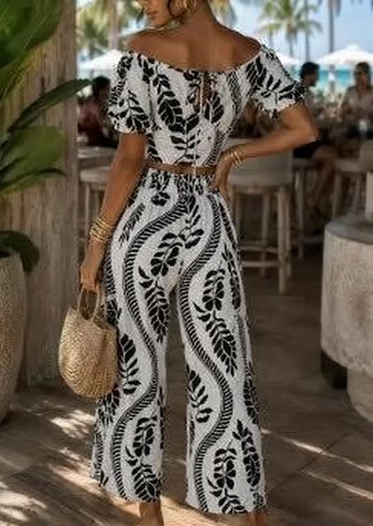 Island Girl Palazzo Pants Set