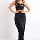 Fringe maxi skirt