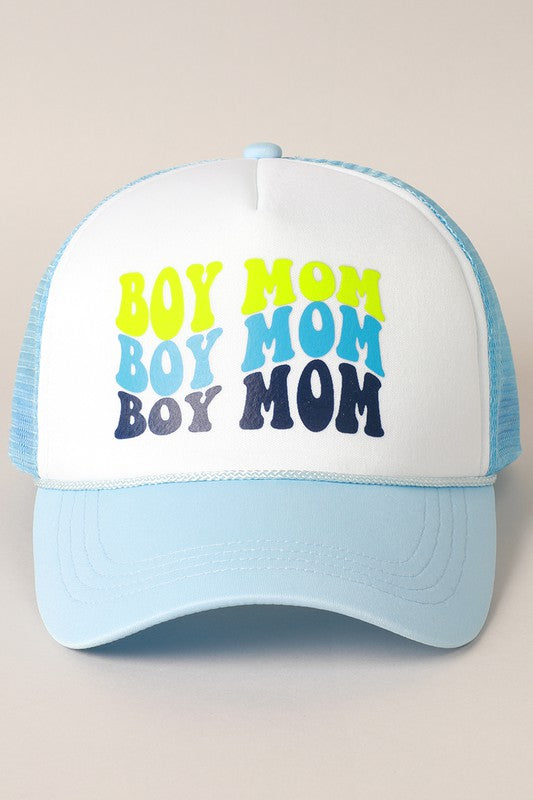 Boy Mom Trucker Hat