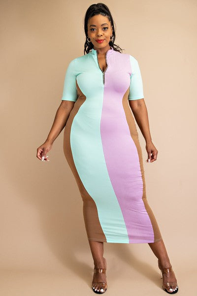 She Winning Plus Size Dress