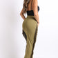 Fringe maxi skirt